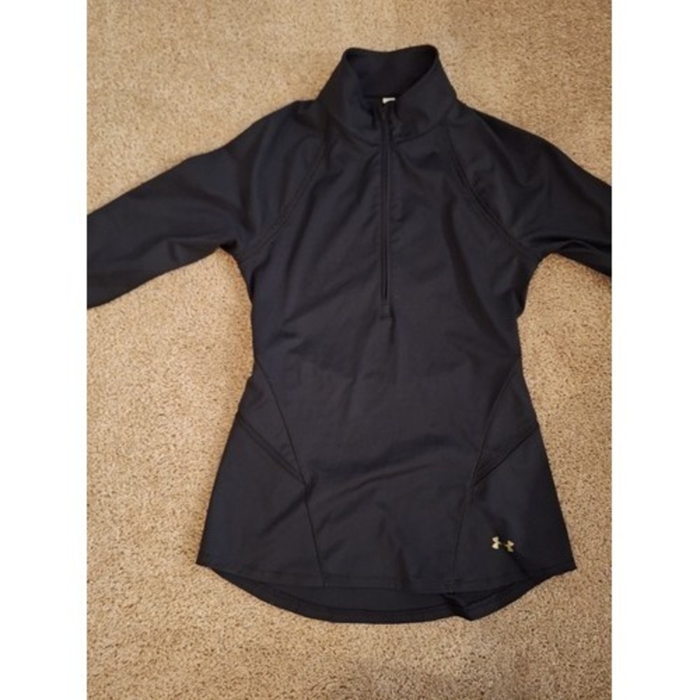 UnderArmour Heat Gear Fitted 1/4 Zip With Vented/Open Back - Picture 2 of 5